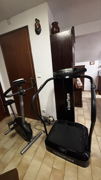 Vendo bicicleta e vibroplate