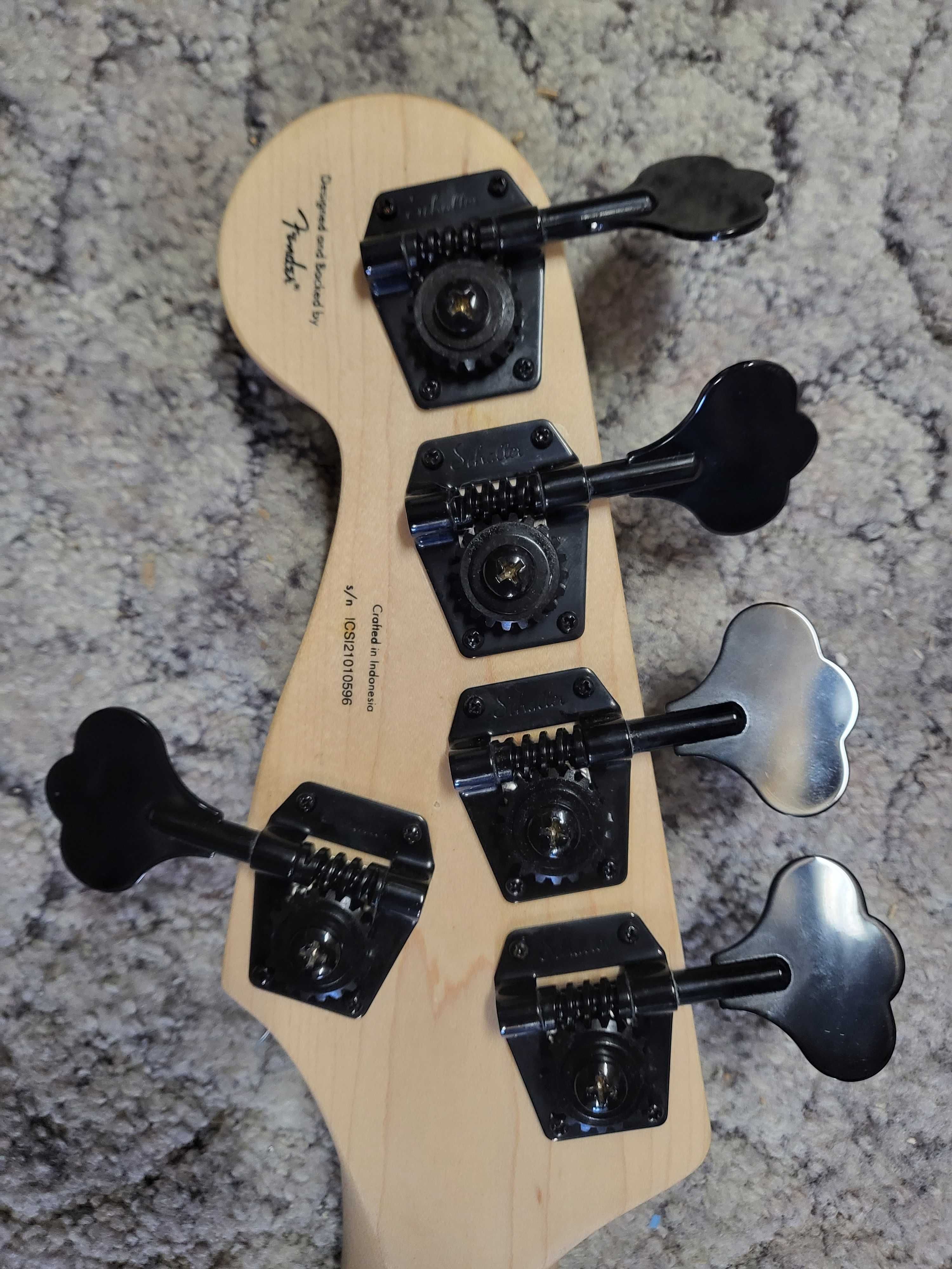Gitara basowa jazz bass v affinity doinwestowana