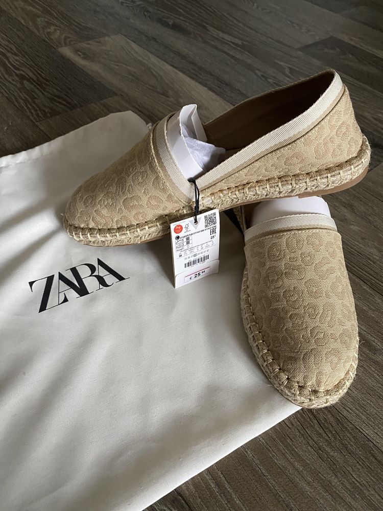 Zara эспадрильи