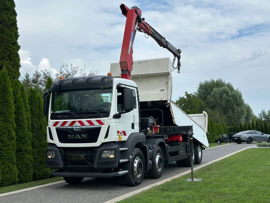 MAN TGS 440 / 8x4 / HMF 1530 / HYDROBURTA