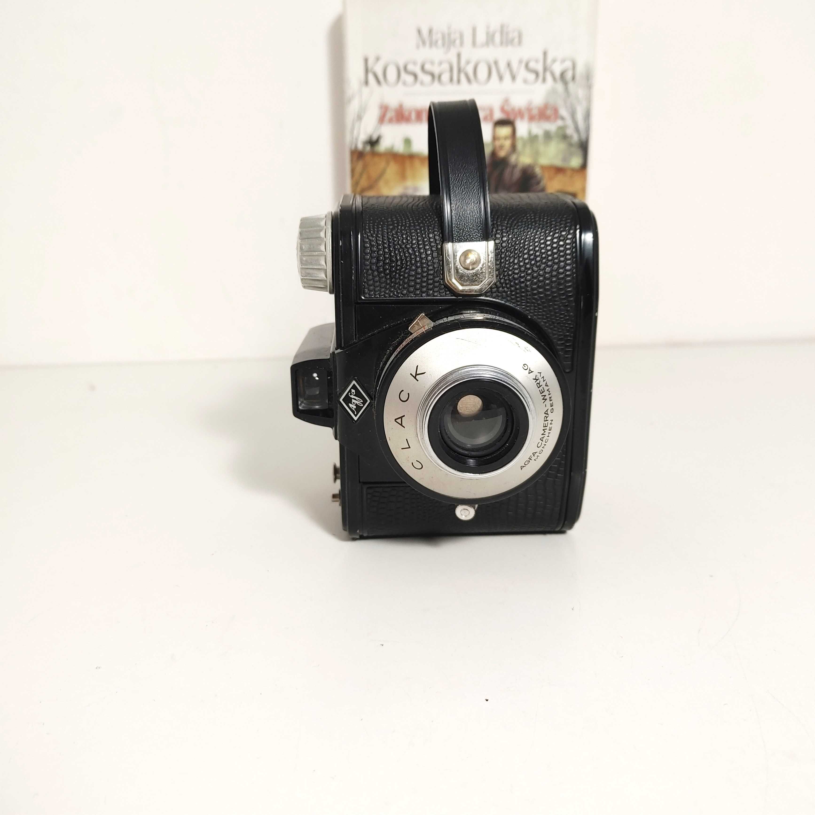 Piękna AGFA Clack z 1954 roku niezawodny sprawny BOX na film 120 mm