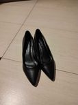 Szpilki czarne studniówka r.38, obcas 6 cm