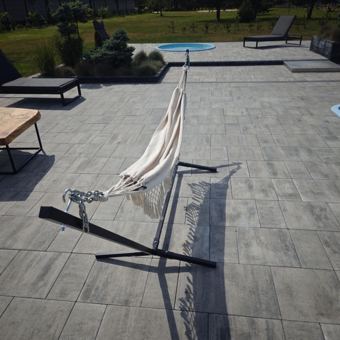 Stojak stelaż na hamak ogrodowy