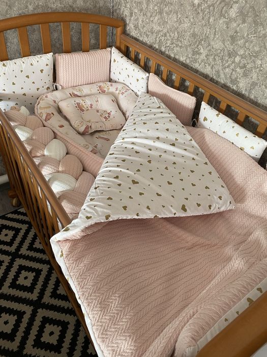 Дитяча кроватка + матрац