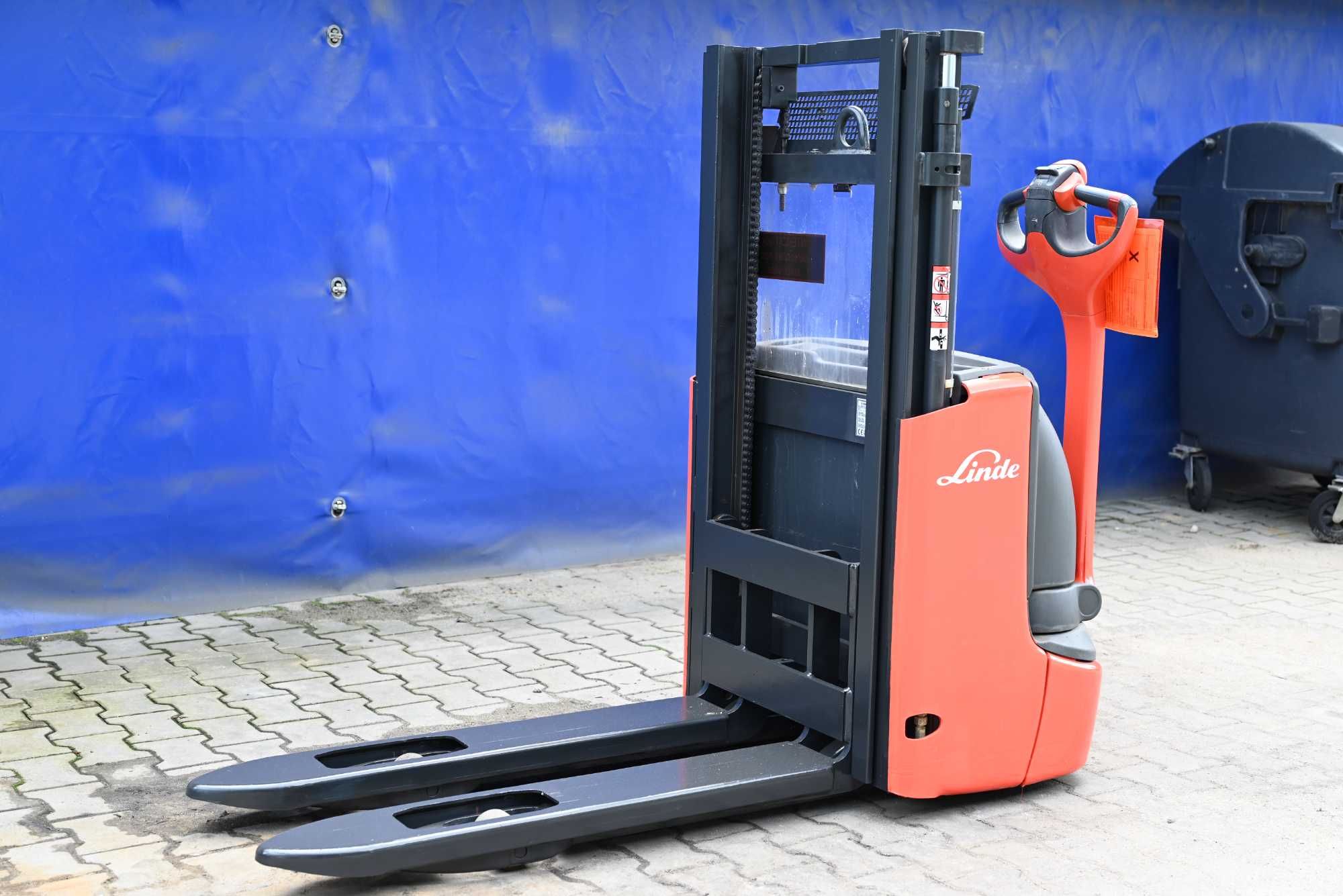 Paleciak elektryczny Linde L12 Duplex 210cm 2017rok FHP 283