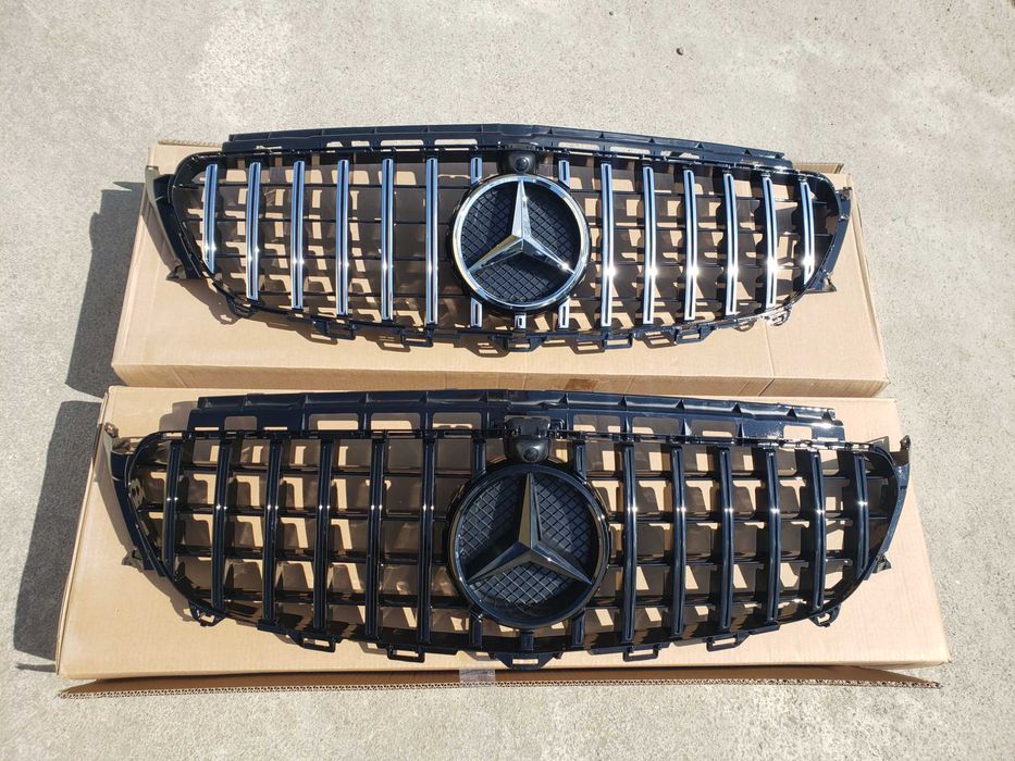 мерседес решетка радиатора Mercedes w205,w212,W213,CLA w222,w166 GLA