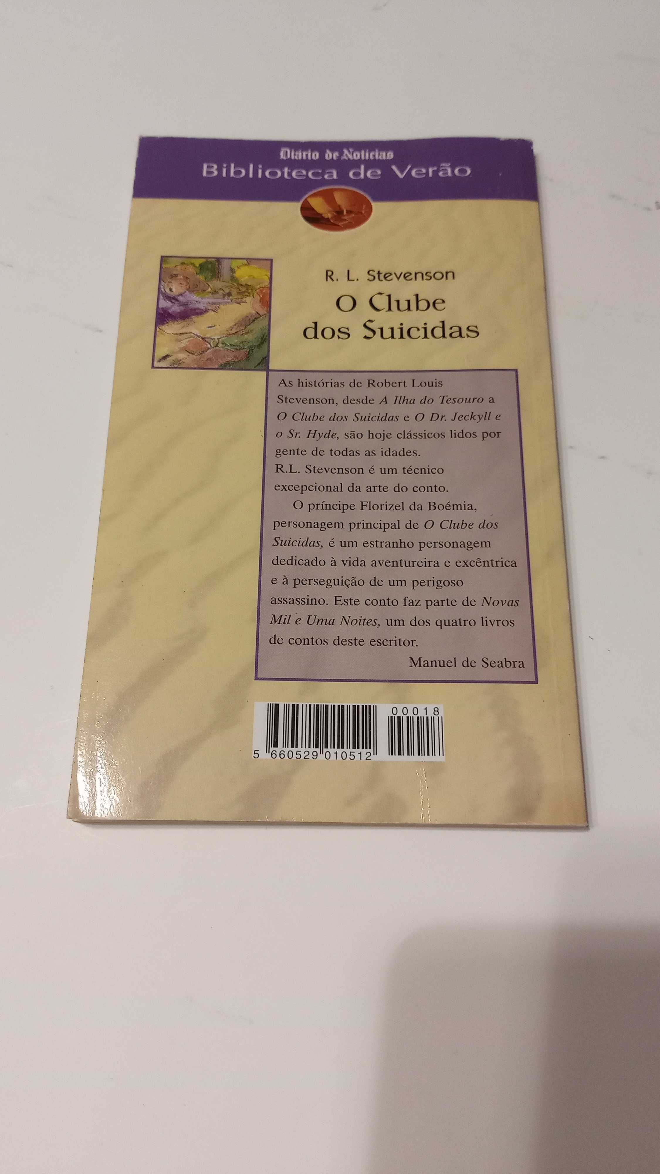 O Clube dos Suicidas de Robert Louis Stevenson