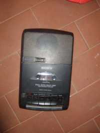 Gravador leitor cassetes Sony TCM-939