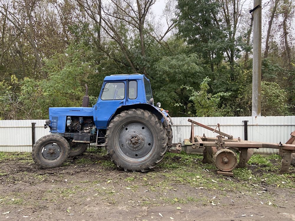 Продам Мтз 80 з плугом