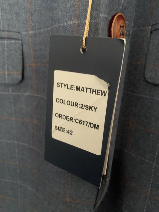 Garnitur: marynarka kamizelka spodnie tanio