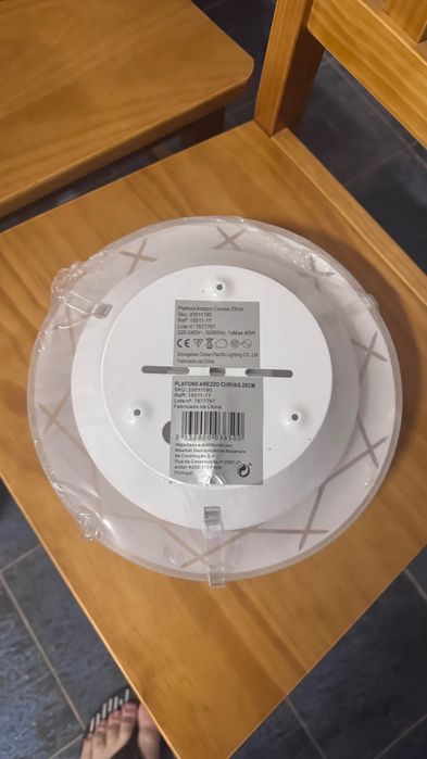 Candeeiro de Teto - Novo - Na Embalagem