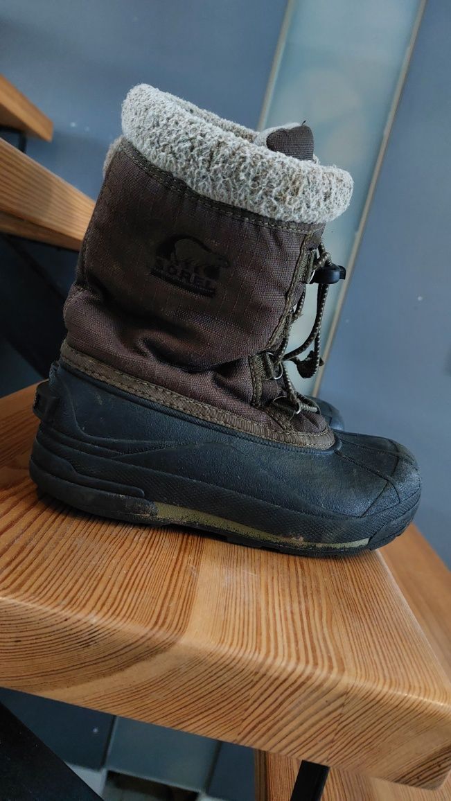 Buty dziecięce śniegowce Sorel 34