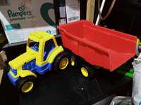 Zabawka Traktor z przyczepą dla dziecka