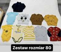 H&M Cool Club zestaw ubranek rozmiar 80 ideał