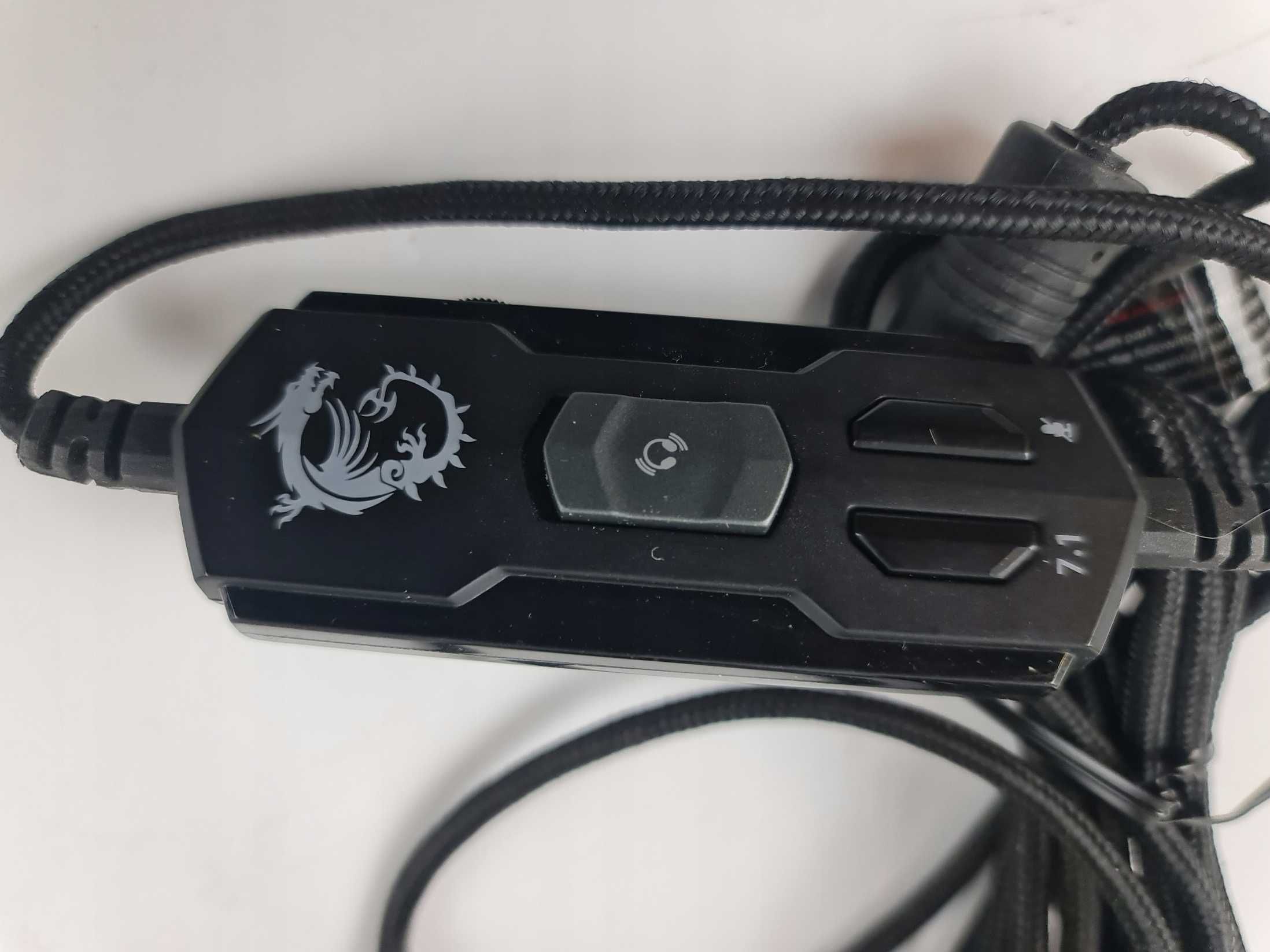 MSI Immerse GH50 Słuchawki Gamingowe odłączany mikrofon przewodowe