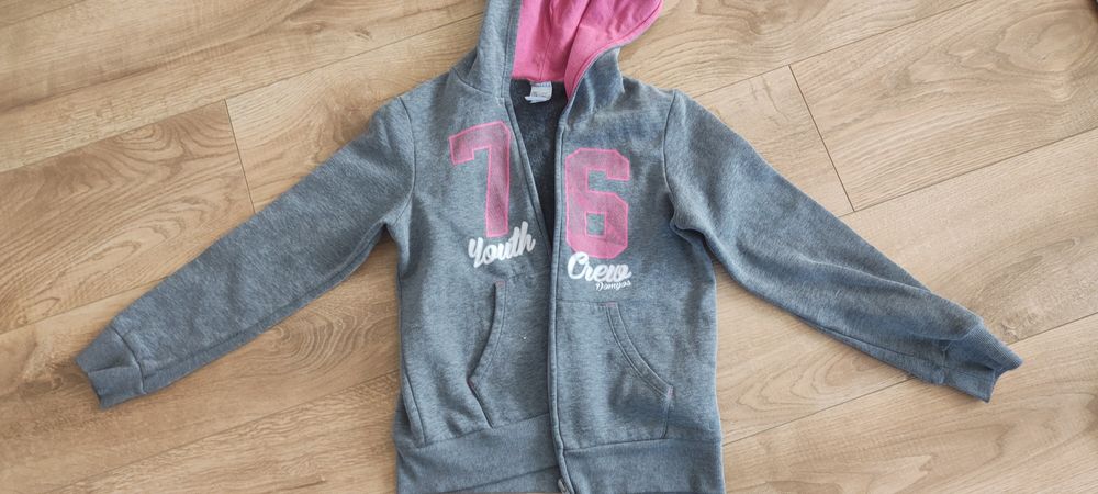 Ciepłe bluzy Bomberman dziewczęca Decathlon 134 zestaw