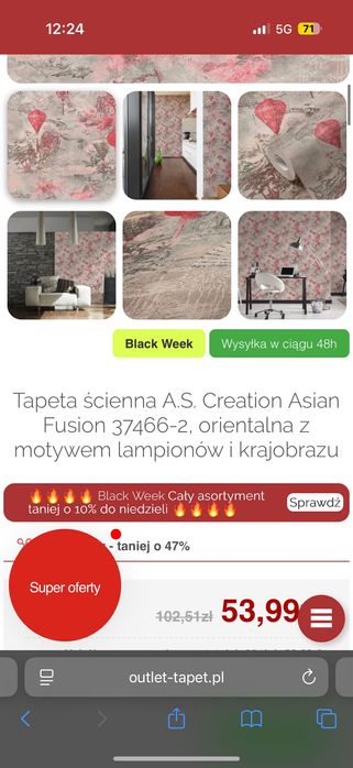 Tapeta ścienna A.S. Creation Asian Fusion 37466-2