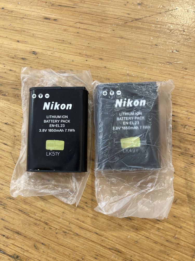 Bateria Nikon EN-EL23 3.8V 1850mAh 7.1Wh - Novo