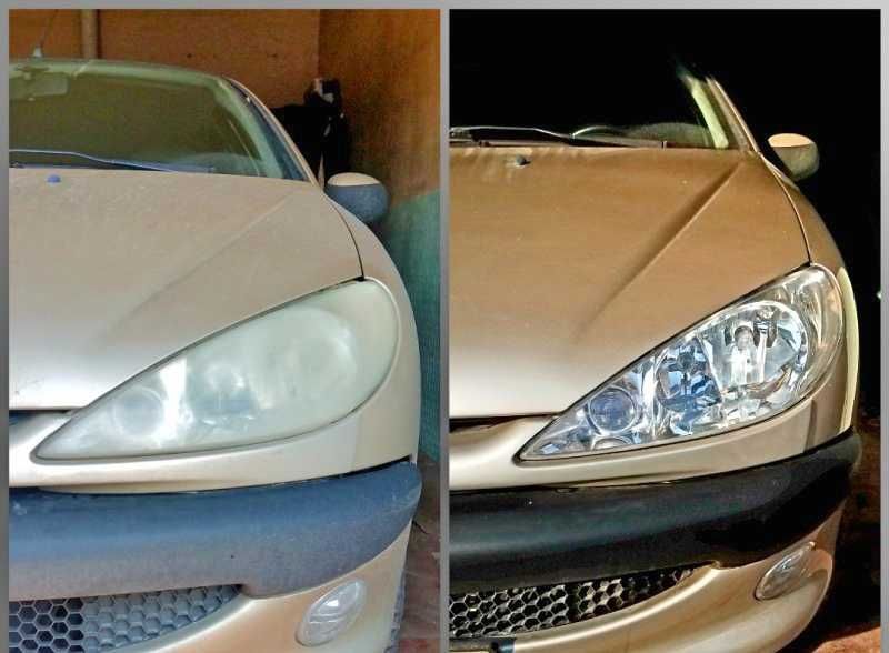 Полировка  фар Полірування авто фар