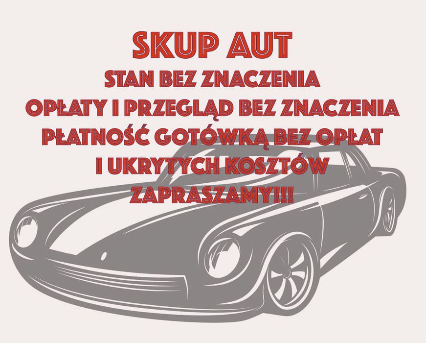Odkupię - Zezłomuje - Sprzedam - Przewiozę.. Szybko i sprawnie
