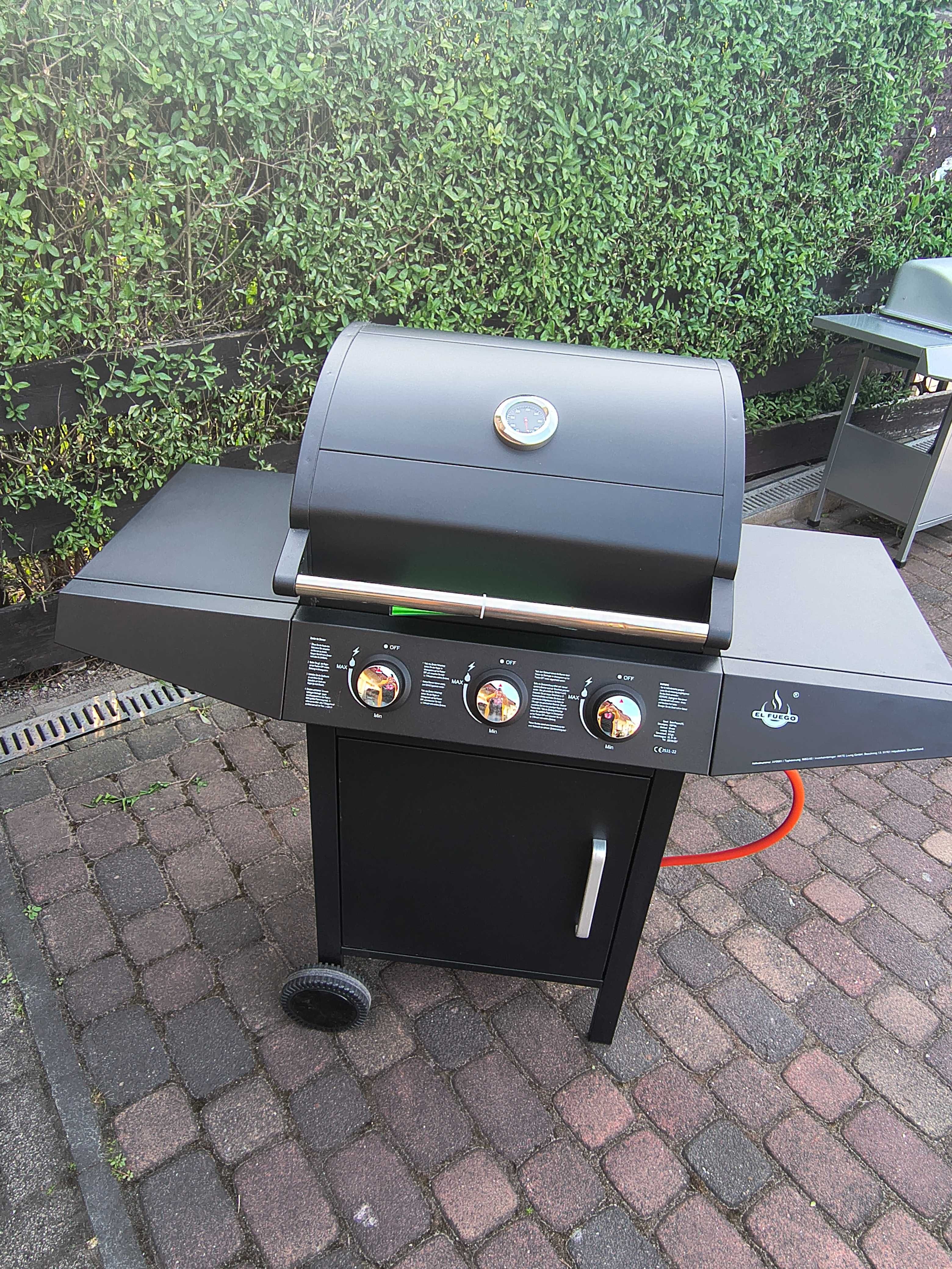 Grill Gazowy EL FUEGO SAN ANGELO 3P 8.4kW z reduktorem !