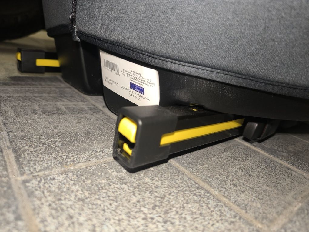Cadeira criança de 100-150cm assalvo unifix (isofix)