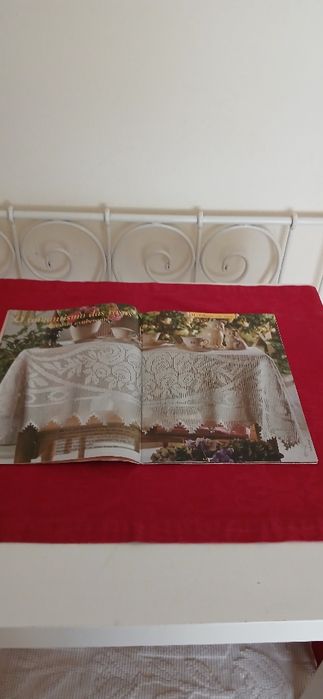 Revista Diana- Crochet de filé, antiga