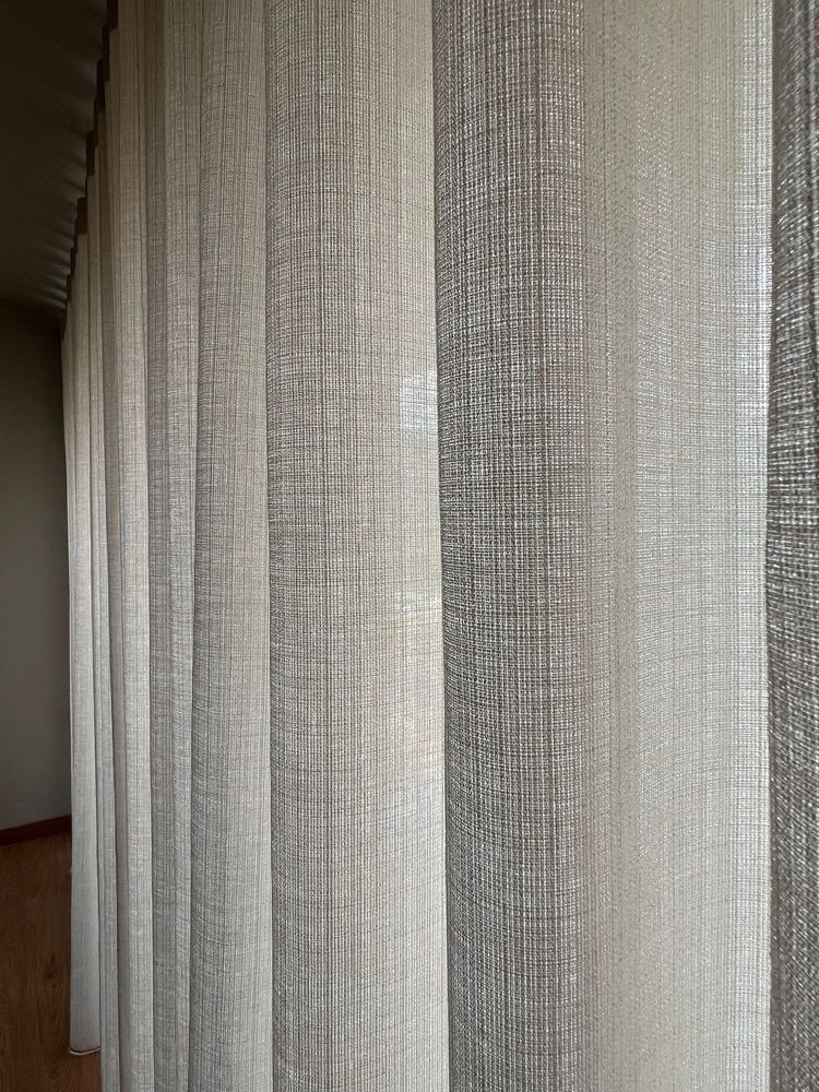 Cortinas como novas