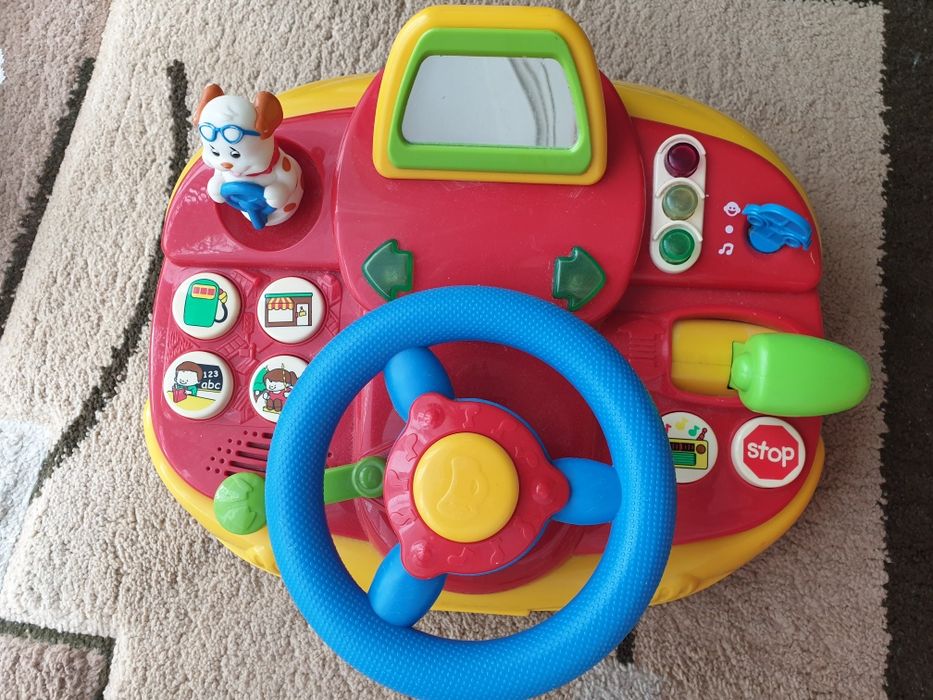 Vtech Edukacyjna interaktywna Kierownica Małego rajdowca