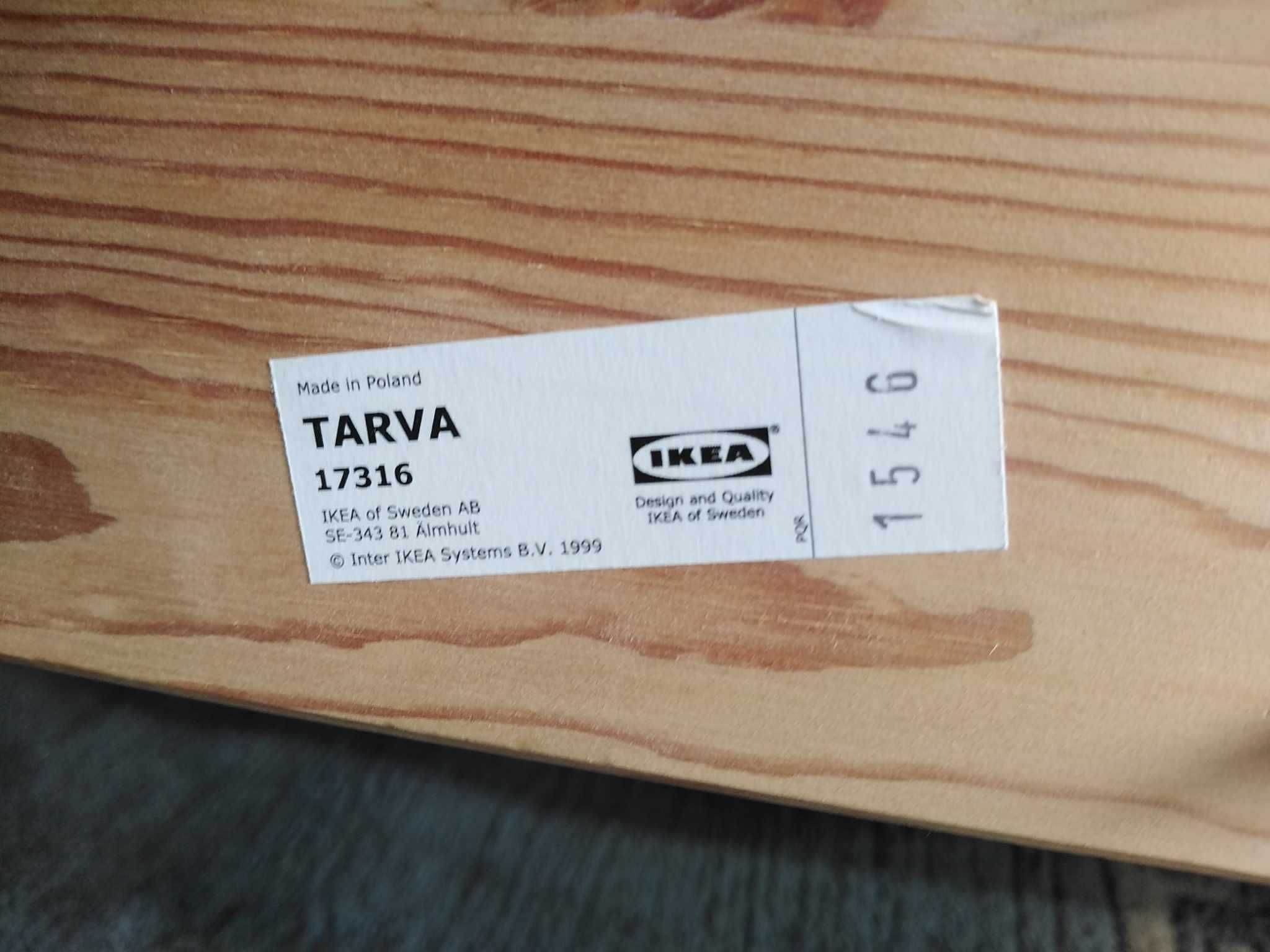 łóżko IKEA - TARVA + stelaż