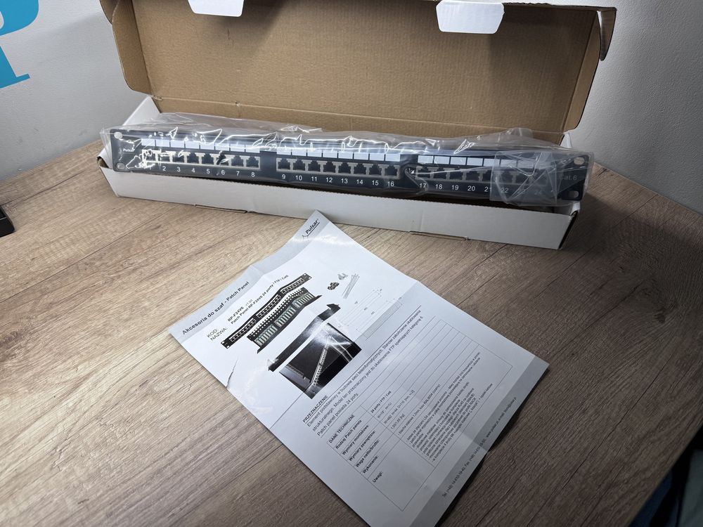 Patch panel PULSAR CAT.6 FTP RP-F24V6