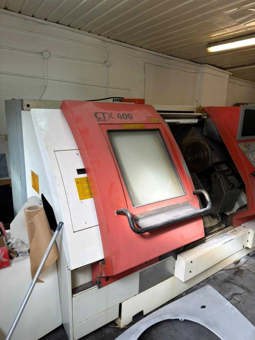 Tokarka CNC Gildemeister CTX-400 (1995) – 45 kVA, 400 V – sprawna