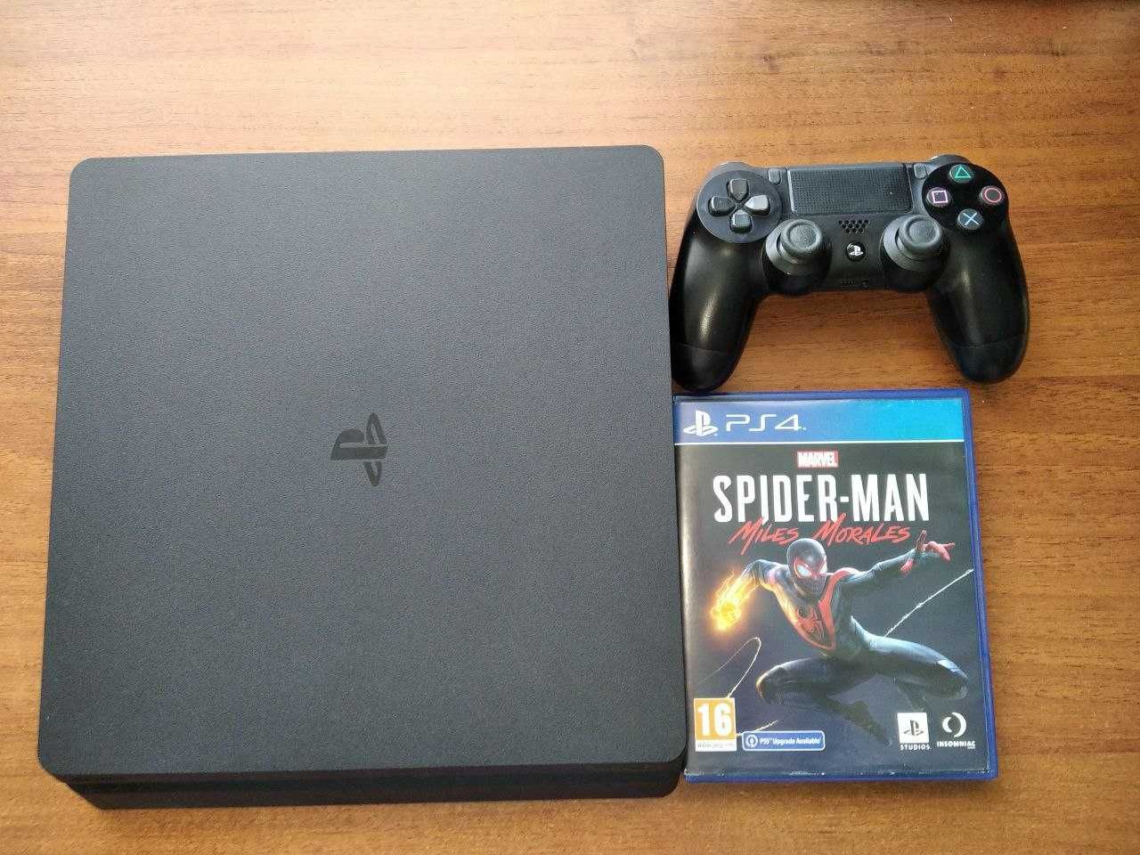 Приставка sony playstation 4 slim 1 тб 4k