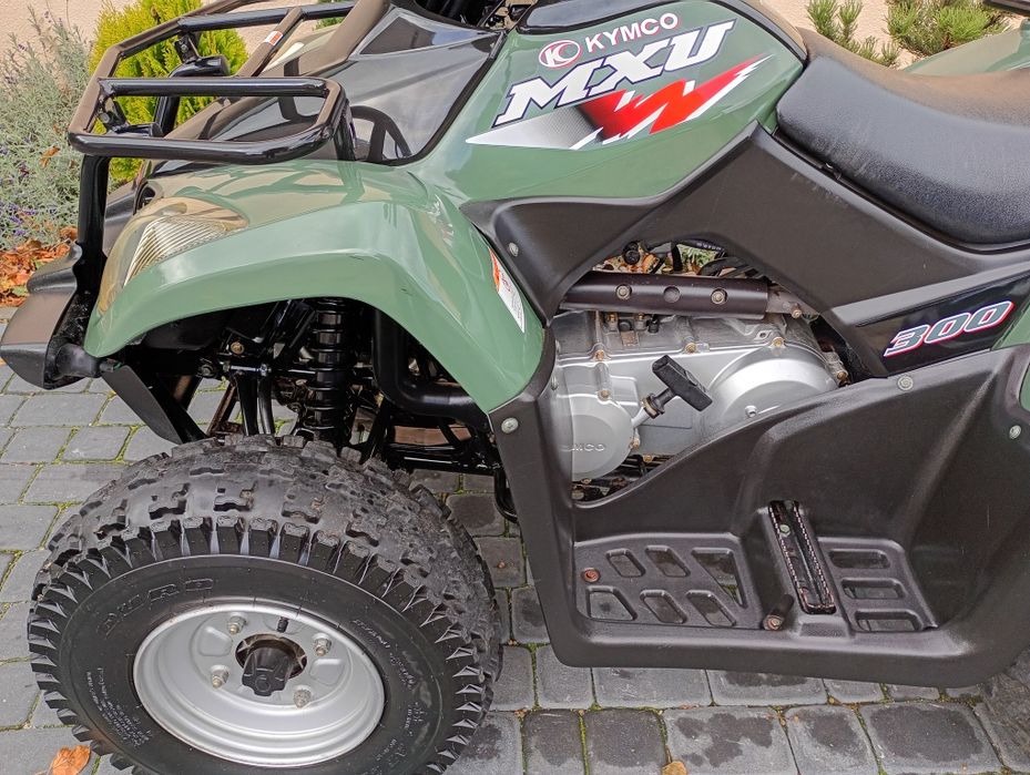 Quad Kymco Mxu 300 homologacja opłacony piękny stan