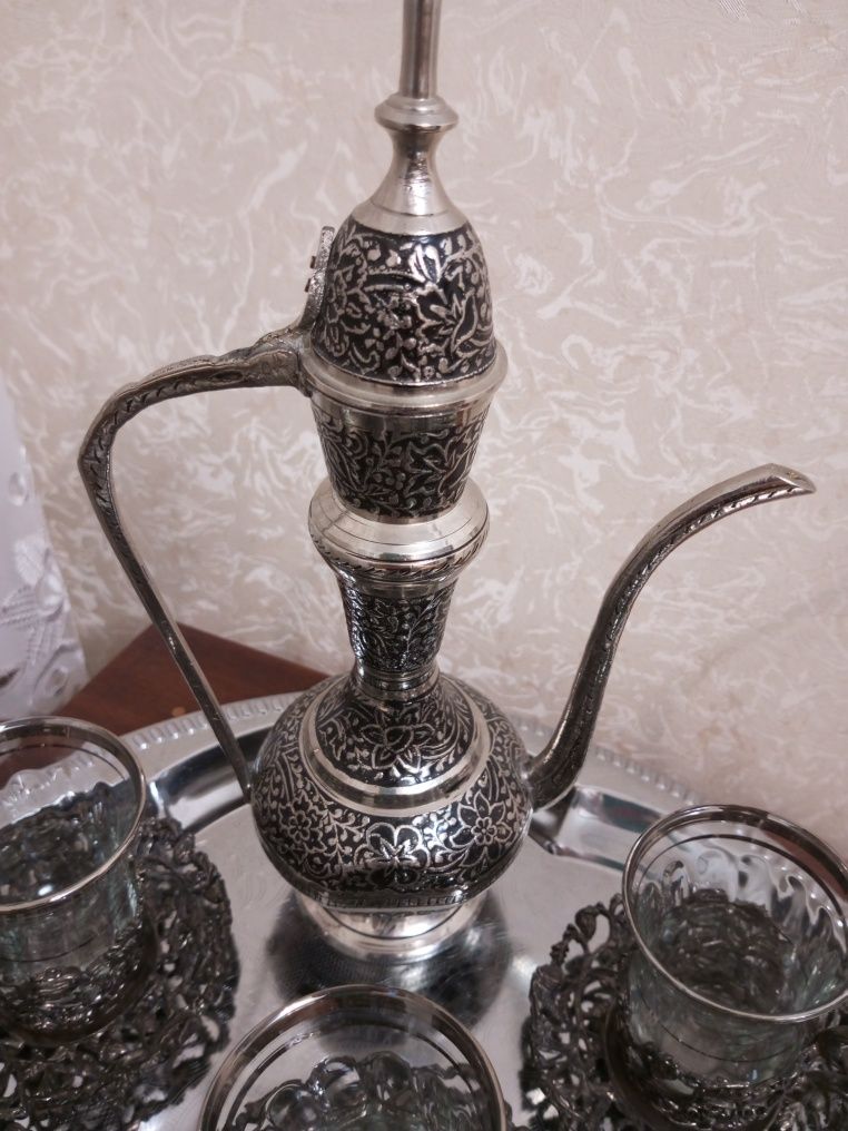 Коллекционный чайный турецкий набор.