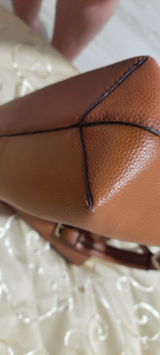 Torebka wittchen shopper shopperka camel  brąz