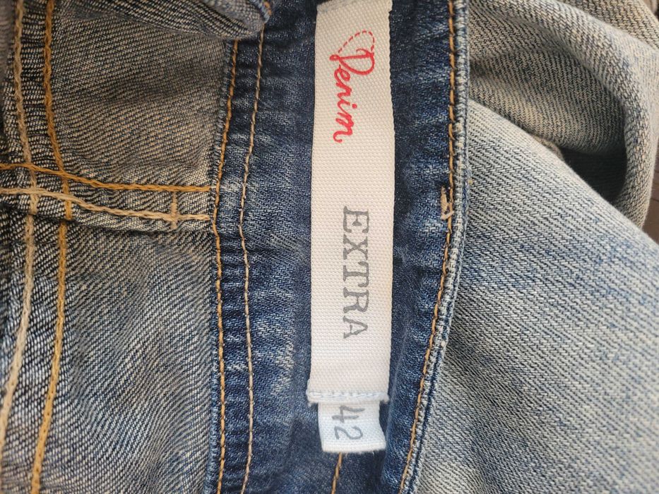 Dżinsy  wide leg KaphAll 42 jasnoniebieskie bdb stan