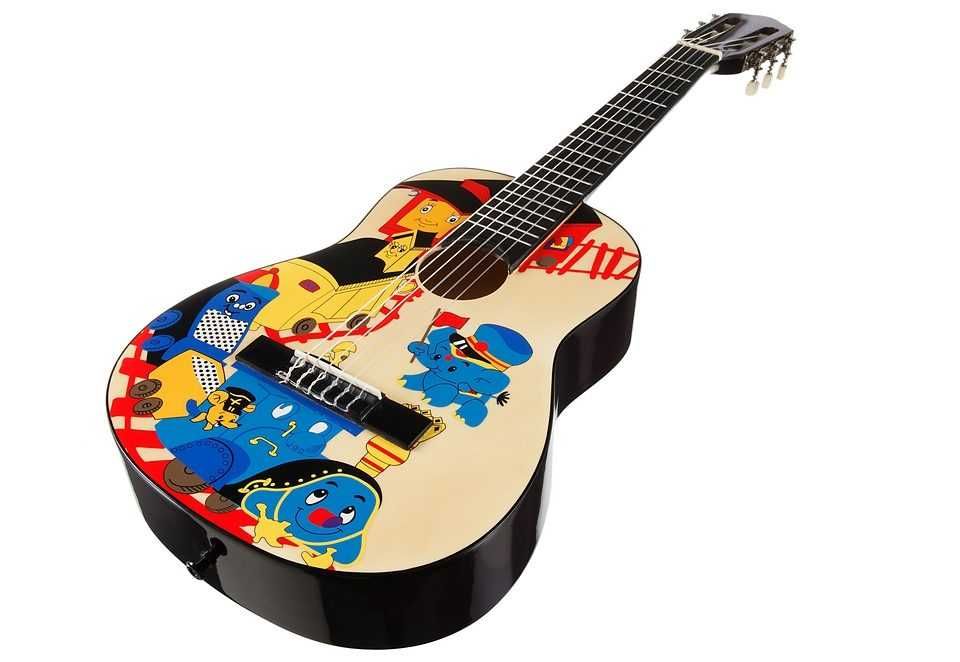 Gitara klasyczna dla dzieci rozmiar 1/4 do nauki