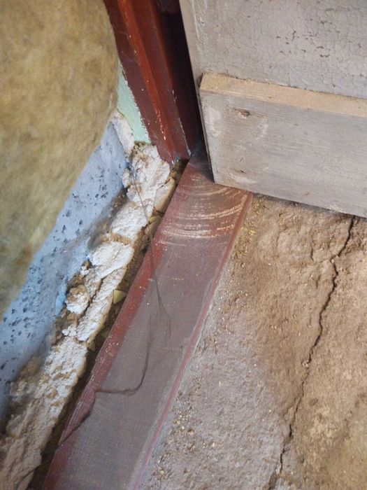 Drzwi drewniane balkonowe podwójne