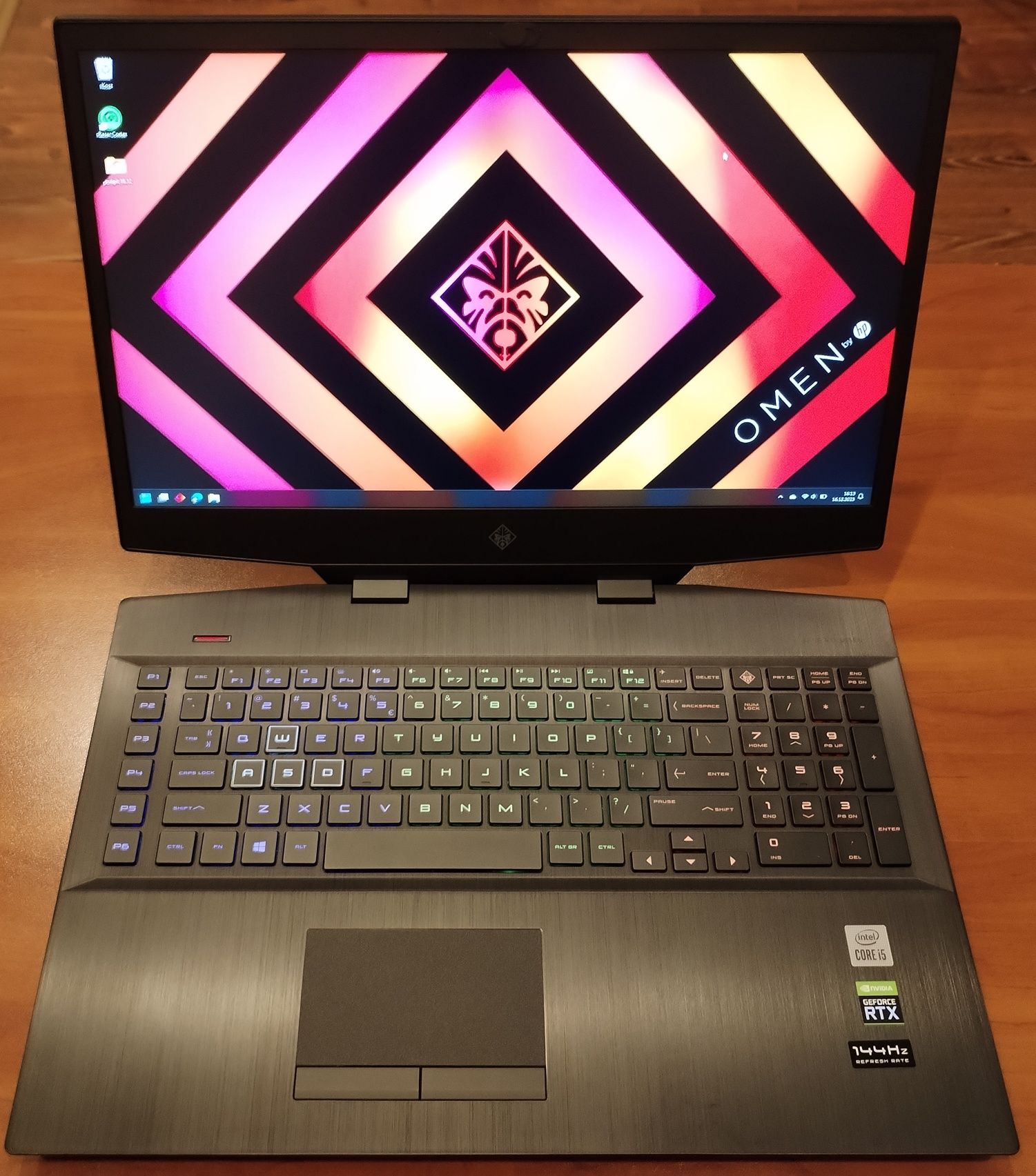 Laptop HP OMEN 17 i5 RTX 64GB RAM  W11