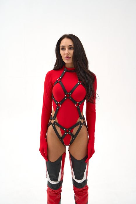 Портупея суцільна шкіряна hand made