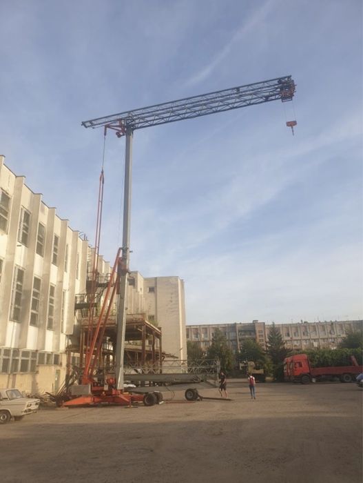 Баштовий кран Оренда швиткомонтажний кран автокран