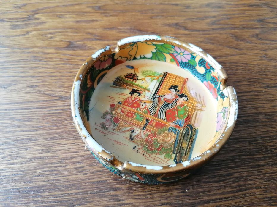 Zestaw do herbaty, kawy motyw chiński, dzbanek, wazon, filiżanki