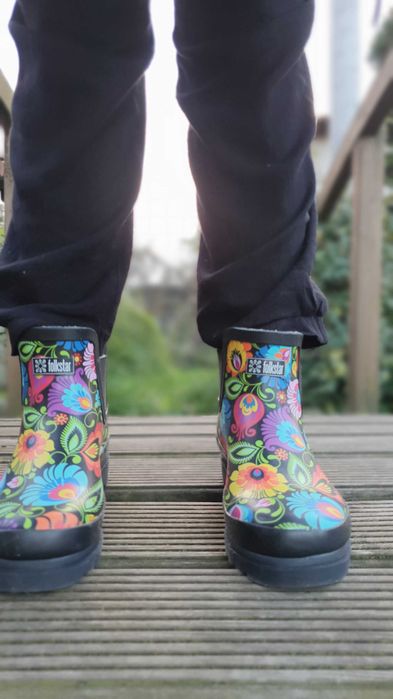 Kalosze krótkie folk łowickie rozmiar 39 Folkstar