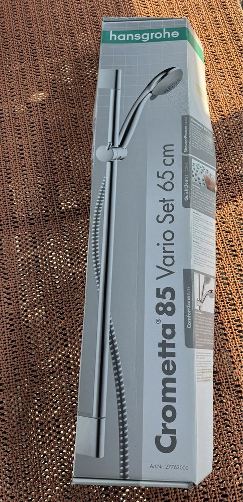 Zestaw prysznicowy natynkowy Hansgrohe