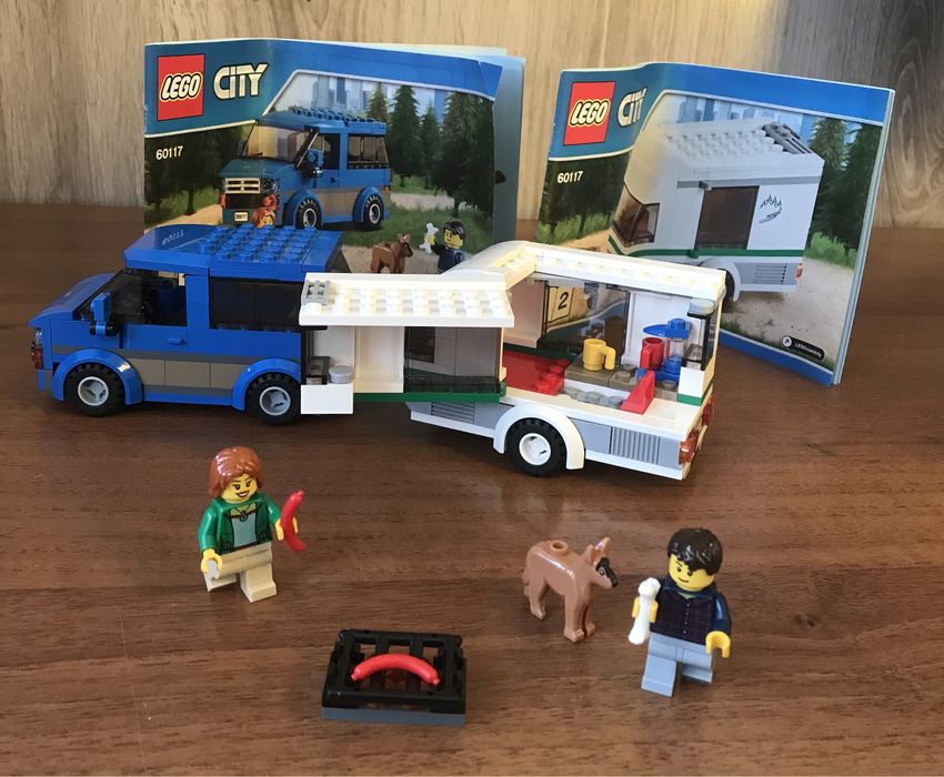 Конструктор Lego Сity 60117 Фургон і дом на колесах