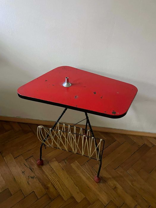 stolik od lampki PRL vintage