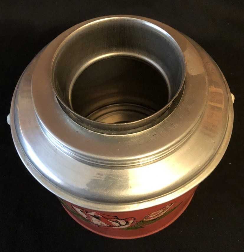 Термос с металлической колбой 2,5 литров для горячих блюд