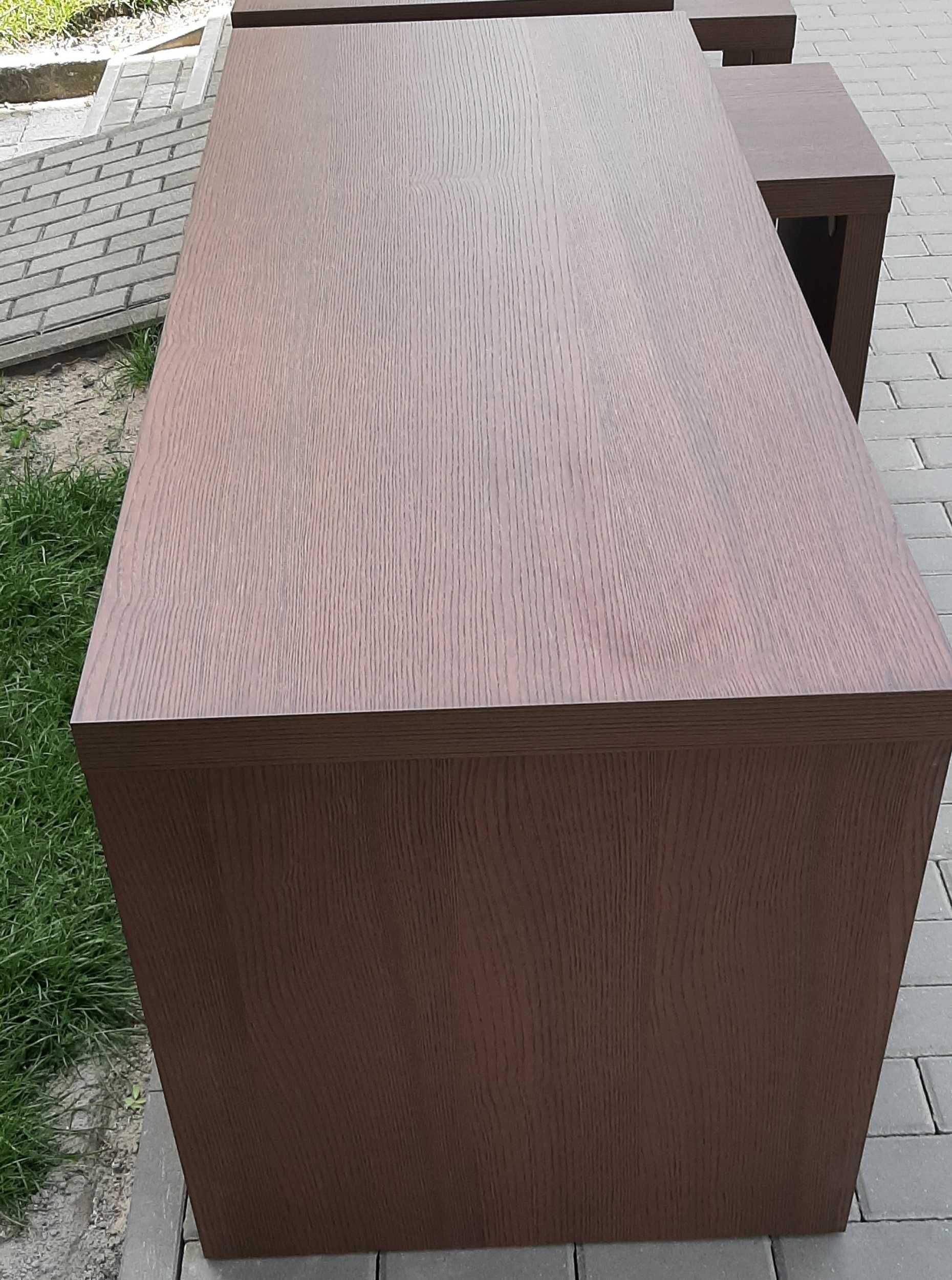 biurko malm z wysuwanym panelem