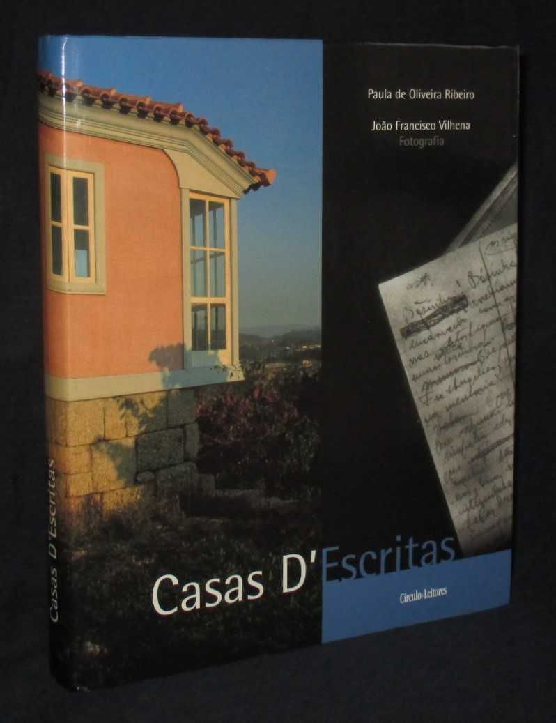 Livro Casas D'Escritas Paula de Oliveira Ribeiro